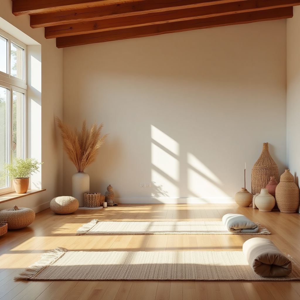 Yoga ve meditasyon stüdyosu